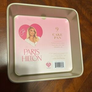 Paris Hilton Gold Cake Pan